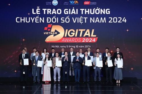 2 đơn vị trong EVN nhận Giải thưởng Chuyển đổi số Việt Nam năm 2024
