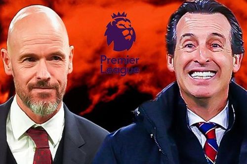 Aston Villa đấu MU: Unai Emery sẽ khiến Ten Hag mất việc?