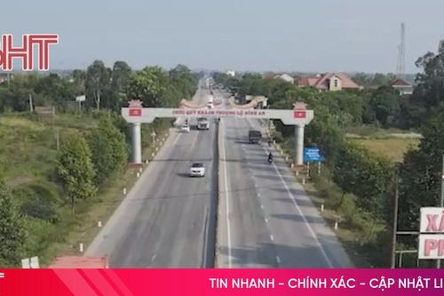 Nhiều đoạn tuyến, vị trí hư hỏng, hằn lún trên Quốc lộ 1A đoạn qua Hà Tĩnh