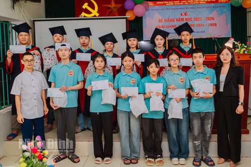 Có một lớp học 'nghe bằng mắt, nói bằng tay'