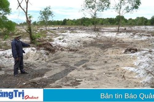 Thông tin tiếp bài báo 'Cần xử lý dứt điểm việc ngang nhiên khai thác cát trắng trái phép ở Gio Mai': Xử phạt đối tượng khai thác cát trái phép 20 triệu đồng