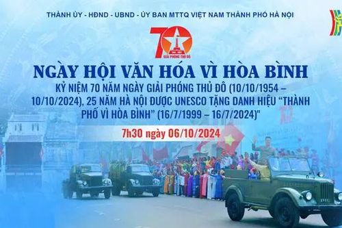 'Ngày hội Văn hóa vì hòa bình' khai mạc hùng tráng
