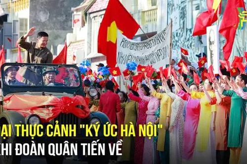 Đại thực cảnh 'Ngày về chiến thắng' - hào hùng cảm xúc lịch sử