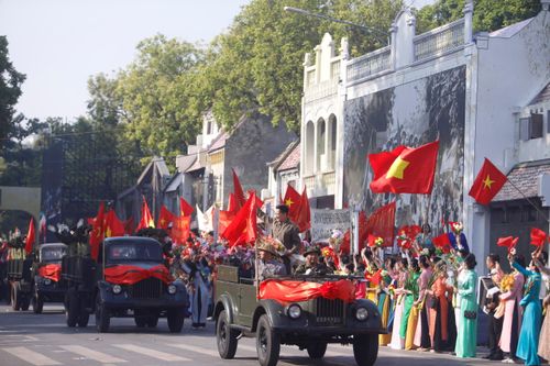 'Ngày hội Văn hóa vì hòa bình' tái hiện những mốc son lịch sử của Thủ đô