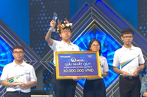 Nam sinh Hà Nội giành vé cuối vào chung kết Đường lên đỉnh Olympia 2024