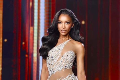 Miss Cosmo Nhật Bản gây 'sốt' với vóc dáng như nữ thần khi diện đầm Lê Ngọc Lâm