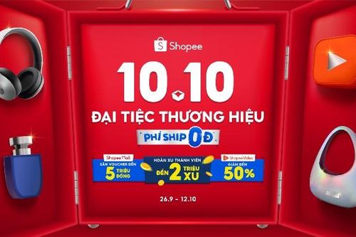 Bốn điều hấp dẫn không thể bỏ lỡ tại '10.10 Đại Tiệc Thương Hiệu'