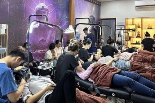 Cơ sở chân mày phong thủy Viên Viên bị đình chỉ hoạt động 4,5 tháng