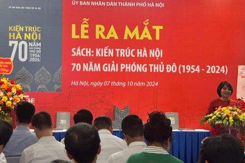 Ra mắt cuốn sách viết về Kiến trúc Hà Nội từ năm 1954 đến nay