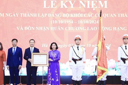 Đảng bộ Khối các cơ quan TP Hà Nội: thêm nét son vào trang vàng truyền thống Thủ đô