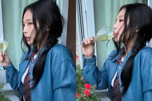 Jennie Blackpink quyến rũ với vẻ ngoài táo bạo trước khi phát hành đĩa đơn solo
