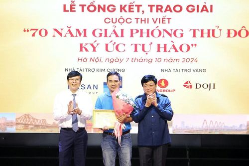 Tôn vinh những tác phẩm báo chí tâm huyết về Thủ đô