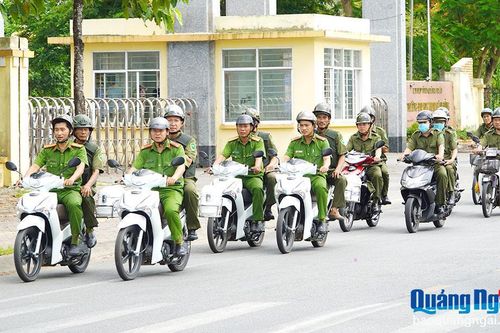 Các mô hình Công an phường điển hình, kiểu mẫu đều phát huy hiệu quả