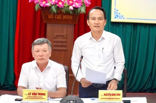 Gặp mặt, động viên đoàn đại biểu dự Đại hội đại biểu toàn quốc MTTQ Việt Nam lần thứ X