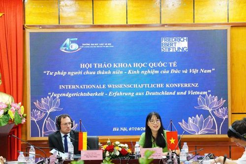 Trao đổi kinh nghiệm tư pháp người chưa thành niên giữa Việt Nam – Đức