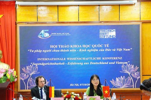 Việt Nam – Đức: Trao đổi, chia sẻ kinh nghiệm về tư pháp người chưa thành niên