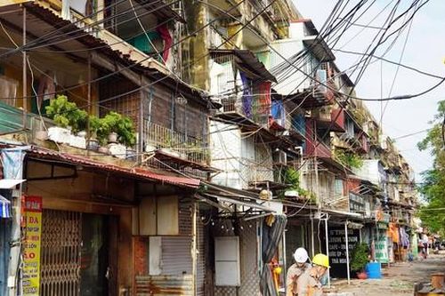 Hải Phòng: Di dời hàng trăm hộ ở chung cư nguy hiểm