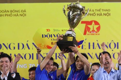 Thái Nguyên T&T vô địch giải giao hữu quốc tế Hà Nội