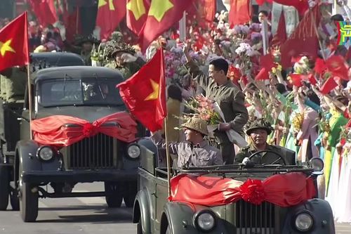 Tái hiện khoảnh khắc hào hùng đoàn quân tiếp quản Thủ đô Hà Nội 10/10/1954