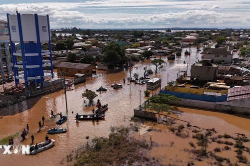 Brazil: Mưa lũ tại bang Rio Grande do Sul gây thiệt hại 15 tỷ USD