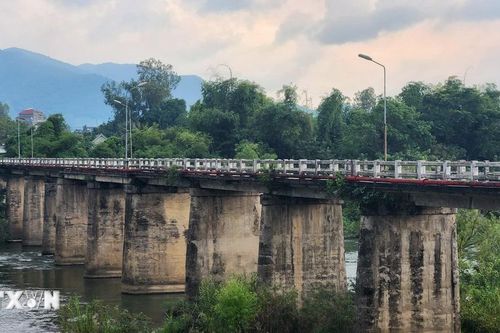 Bình Định: Cây cầu gần 30 năm xuống cấp, rung lắc khiến người lưu thông bất an