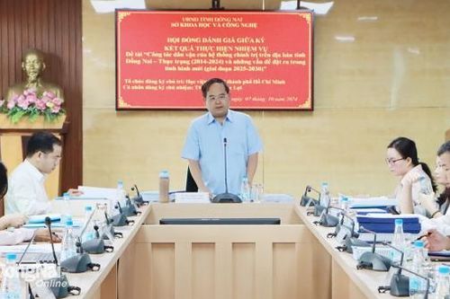 Đánh giá đề tài khoa học về công tác dân vận trên địa bàn tỉnh Đồng Nai