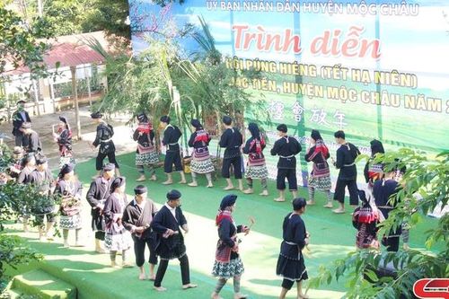 Lễ hội Púng Híeng của người Dao Tiền huyện Mộc Châu