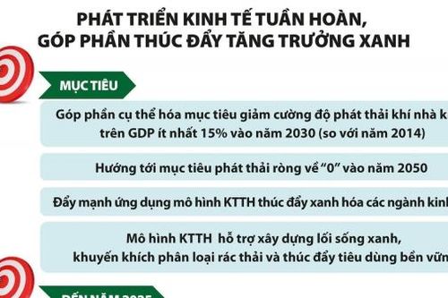 Kinh tế tuần hoàn: Hóa giải bài toán phát triển kinh tế và bảo vệ môi trường