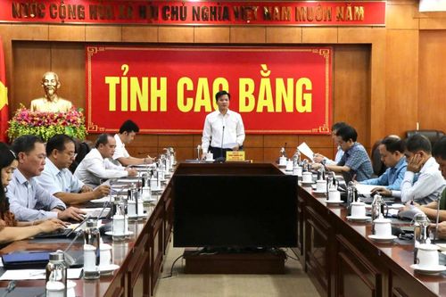 Họp Ban Tổ chức Lễ vận hành chính thức Khu cảnh quan thác Bản Giốc (Việt Nam) - Đức Thiên (Trung Quốc)