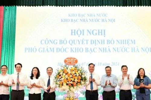 Bổ nhiệm 2 Phó Giám đốc Kho bạc Nhà nước Hà Nội