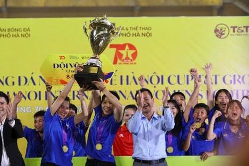 Thái Nguyên T&T vô địch Giải Bóng đá nữ quốc tế Hà Nội 2024