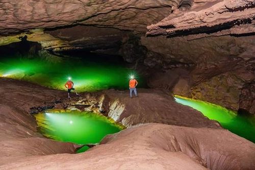 Phát hiện hồ nước sâu, lạnh bất thường trong hang động tại Phong Nha - Kẻ Bàng