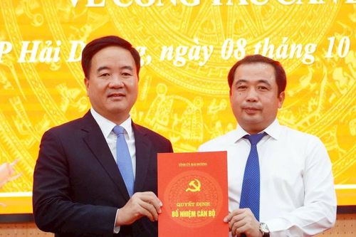 Ông Nguyễn Văn Kiên giữ chức Chủ tịch UBND thành phố Hải Dương