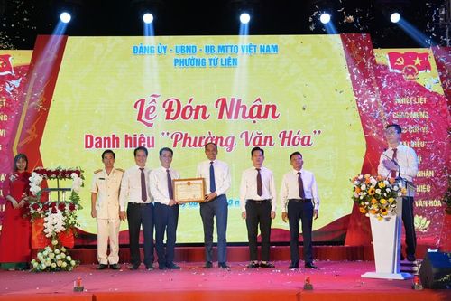 Tây Hồ hoàn thành xây dựng 'Phường văn hóa'