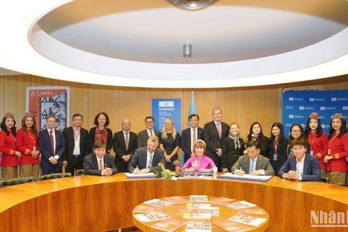 Tập đoàn SOVICO và UNESCO ký văn kiện hợp tác chiến lược