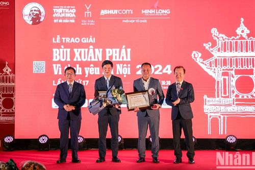 Lễ trao giải 'Bùi Xuân Phái - Vì tình yêu Hà Nội' lần thứ 17 năm 2024