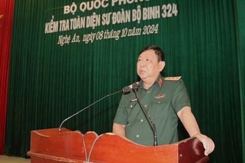 Đoàn công tác Bộ Quốc phòng kiểm tra tại Sư đoàn 324, Quân khu 4