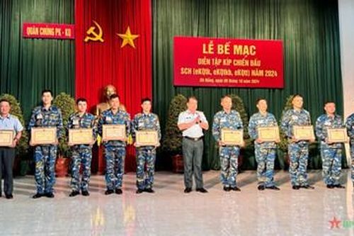 Quân chủng Phòng không - Không quân: Bế mạc diễn tập kíp chiến đấu sở chỉ huy trung đoàn không quân năm 2024