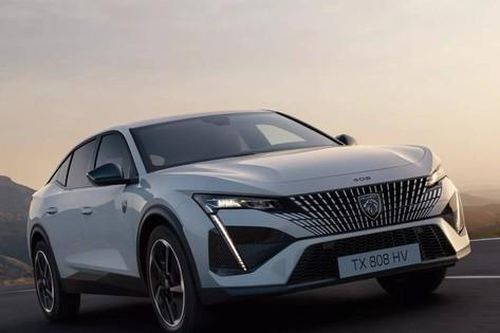 Peugeot 408 phiên bản chạy điện trình làng