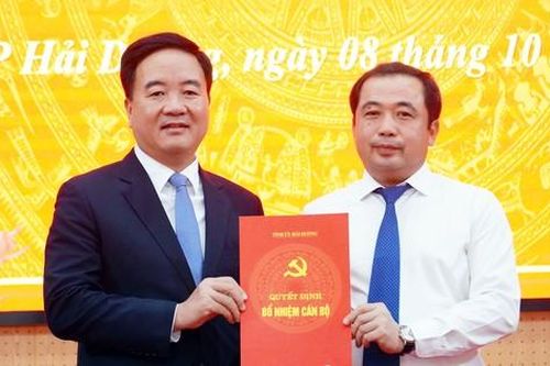 Ông Nguyễn Văn Kiên giữ chức Chủ tịch thành phố Hải Dương