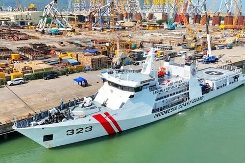 Tàu Cảnh sát biển Indonesia thăm Bà Rịa - Vũng Tàu