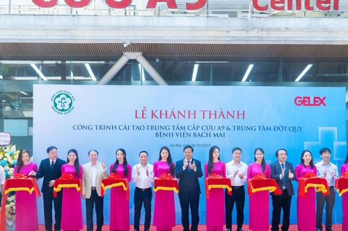 GELEX hỗ trợ bệnh viện Bạch Mai cải tạo Trung tâm Cấp cứu A9