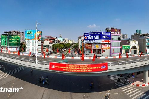Toàn cảnh các công trình giao thông chào mừng 70 năm ngày Giải phóng Thủ đô