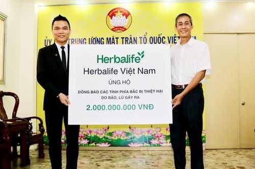 Herbalife Việt Nam cùng Thành Viên Độc Lập và Nhân Viên hỗ trợ đồng bào bị thiệt hại do bão Yagi và lũ lụt