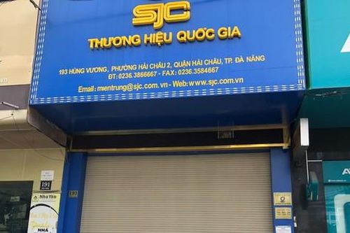 Hai cửa hàng SJC tại Đà Nẵng đóng cửa tạm ngừng giao dịch