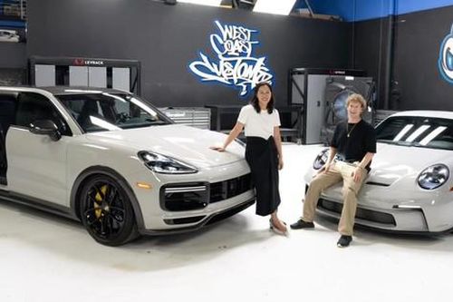 Cận cảnh chiếc Porsche Cayenne Turbo GT của vợ chồng Mark Zuckerberg