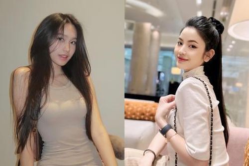 'Bản sao' Doãn Hải My - Chu Thanh Huyền gây chú ý khi thi hoa hậu