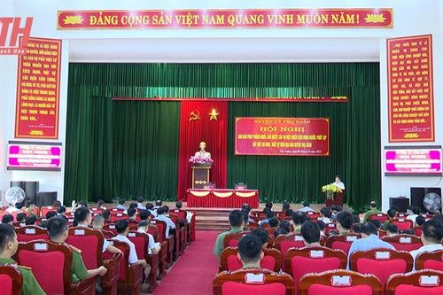 Thọ Xuân: Phòng ngừa, giải quyết các vụ việc khiếu kiện, gây mất an ninh, trật tự