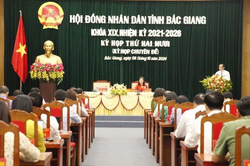 Miễn nhiệm Chủ tịch UBND tỉnh, Phó chủ tịch UBND tỉnh và Chủ tịch HĐND tỉnh Bắc Giang