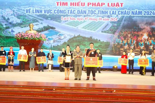 Hội thi tìm hiểu pháp luật về lĩnh vực công tác dân tộc